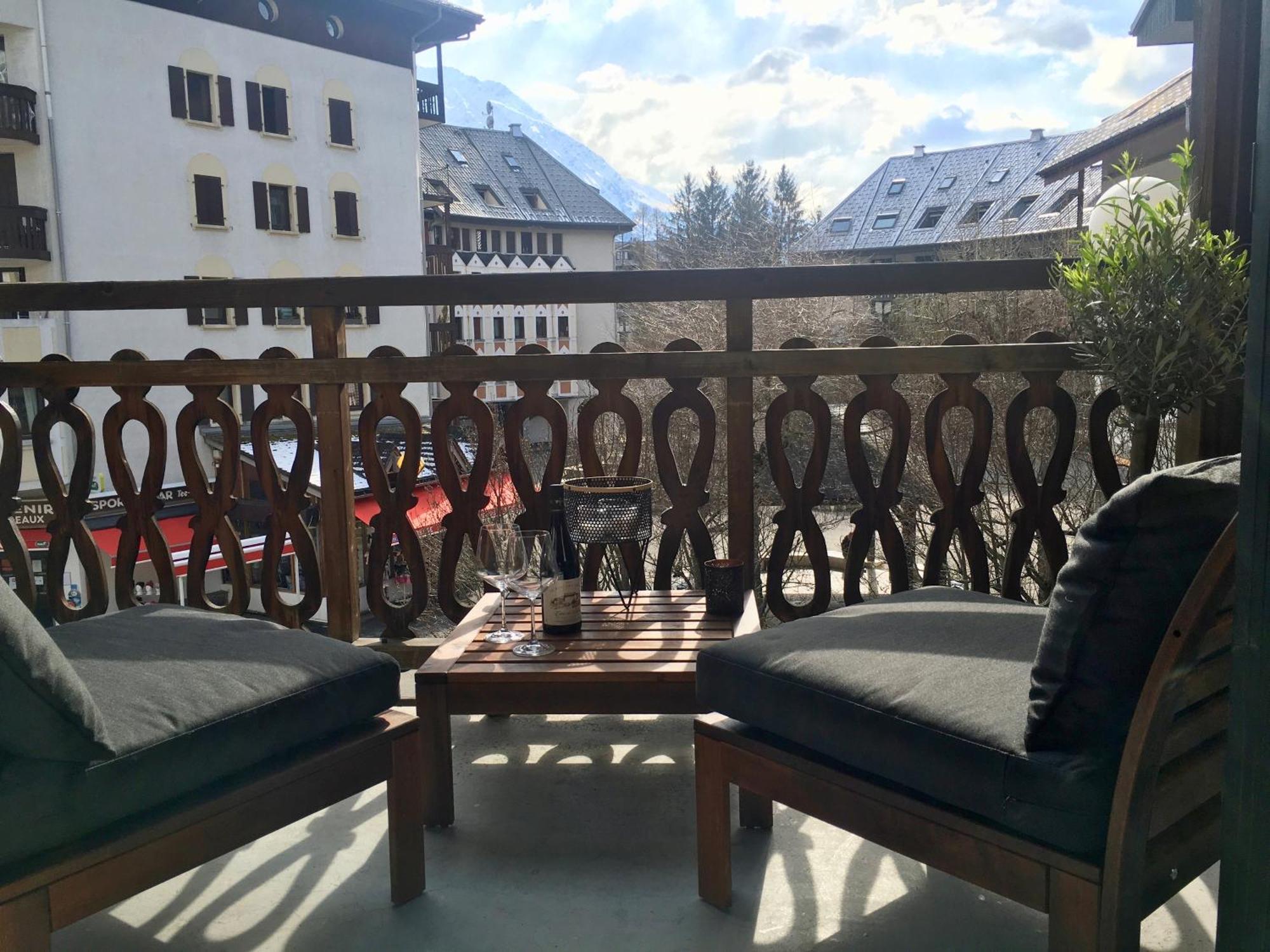 Chamonix Sud Studio With Mont Blanc Views المظهر الخارجي الصورة